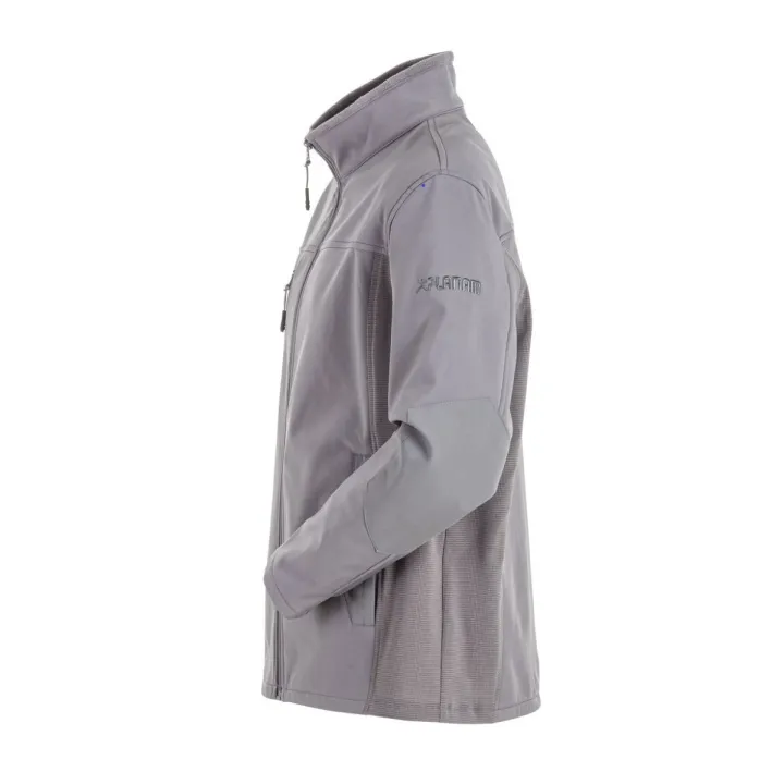 Veste softshell enfant PURE PLANAM NORIT grise profil