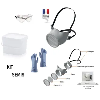 Kit semis poussière traitement de semence