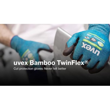Gant anti coupure bamboo TWINFLEX UVEX