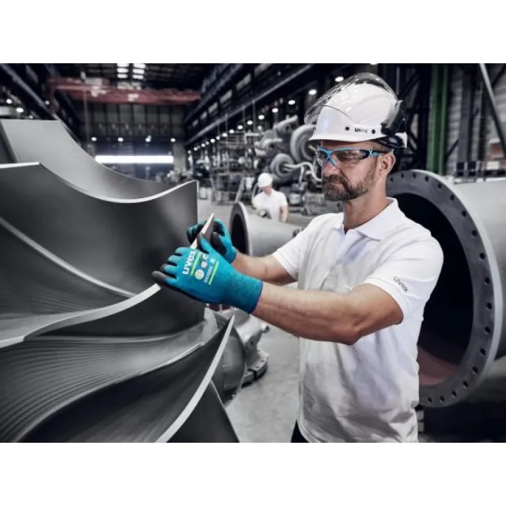 Gant anti coupure bamboo TWINFLEX UVEX travail minutieux