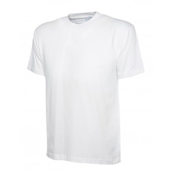 Tee-Shirt homme blanc col rond 180 gr UC301