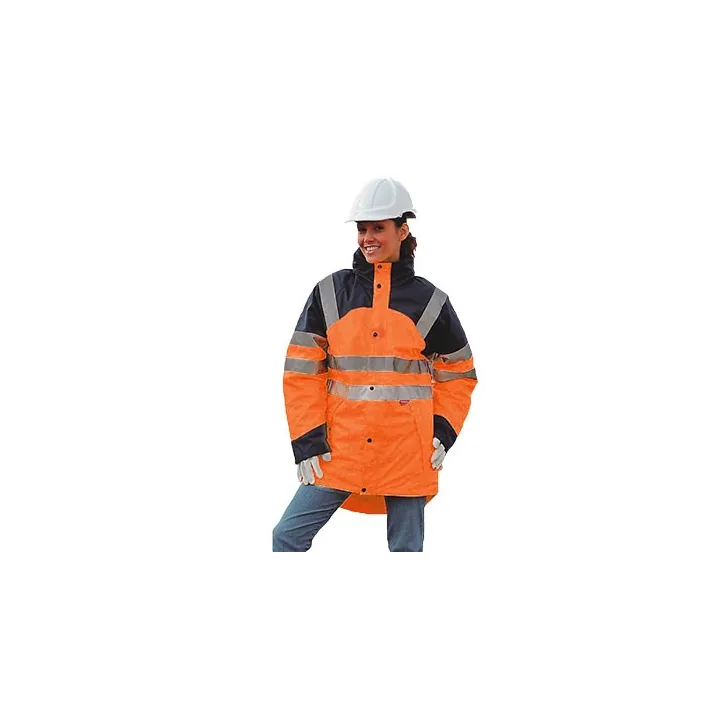 Parka haute visibilité imper respirante EIGHER T2S orange marine chantier