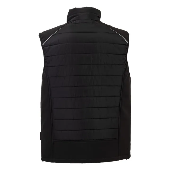 Doudoune matelassée Stretchline PLANAM noir dos