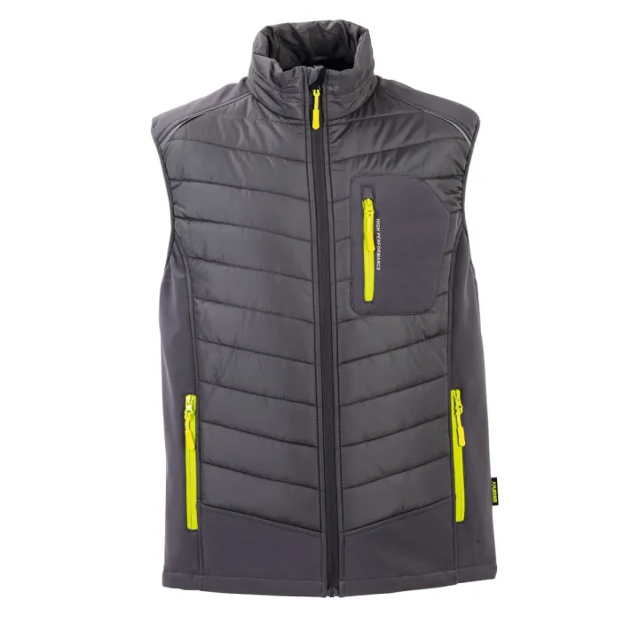 Doudoune matelassée Stretchline PLANAM gris