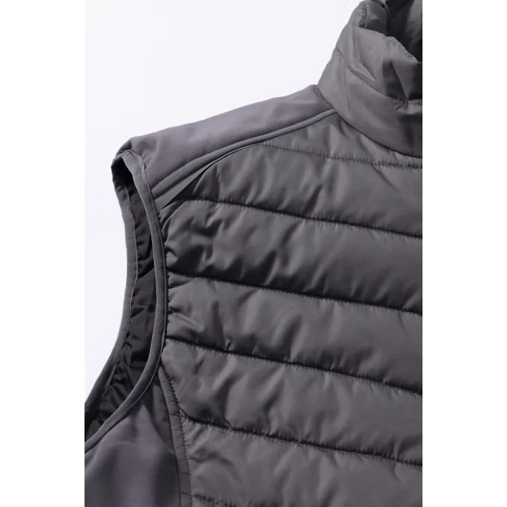 Doudoune matelassée Stretchline PLANAM gris sans manche