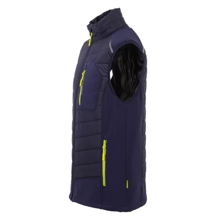 Doudoune matelassée Stretchline PLANAM marine profil