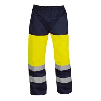 Pantalon pluie haute visibilité haut de gamme SOREN CHATARD jaune marine