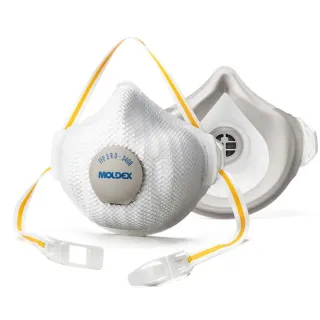 Lot de 5 masques poussières réutilisables 3405 MOLDEX FFP3 Air Plus