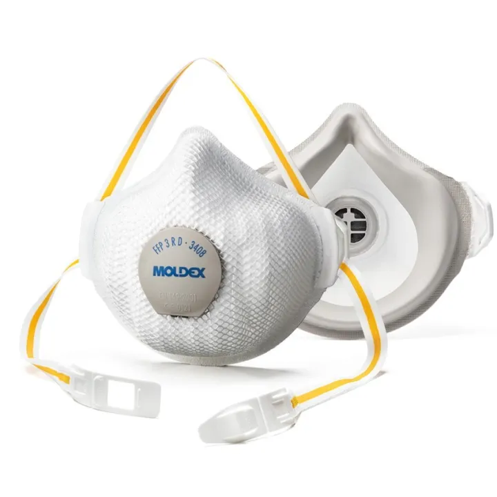 Lot de 5 masques poussières réutilisables 3405 MOLDEX FFP3 Air Plus