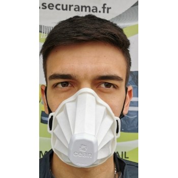 Masque poussière lavable spécial humidité FFP2