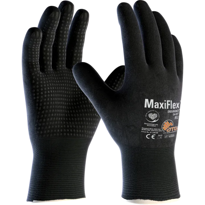 Gants tout enduit mousse nitrile MAXIFLEX 42-847 ATG