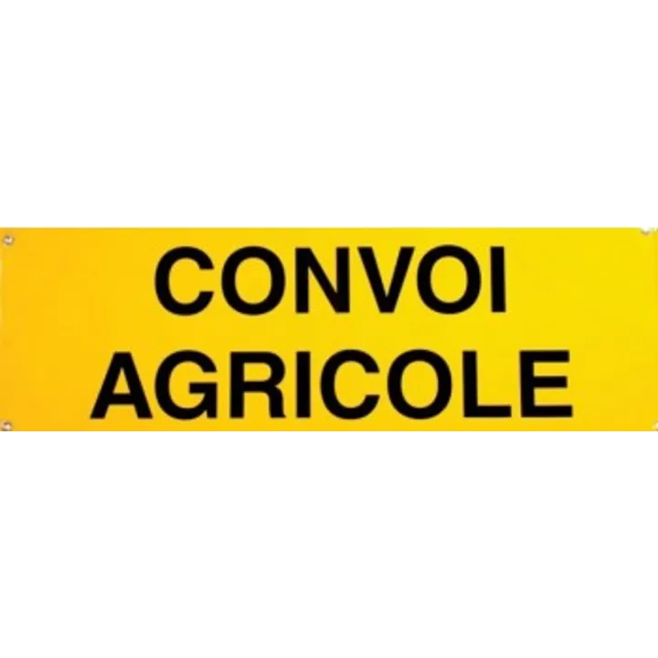 Panneau CONVOI AGRICOLE magnétique 1200 x 40 cm
