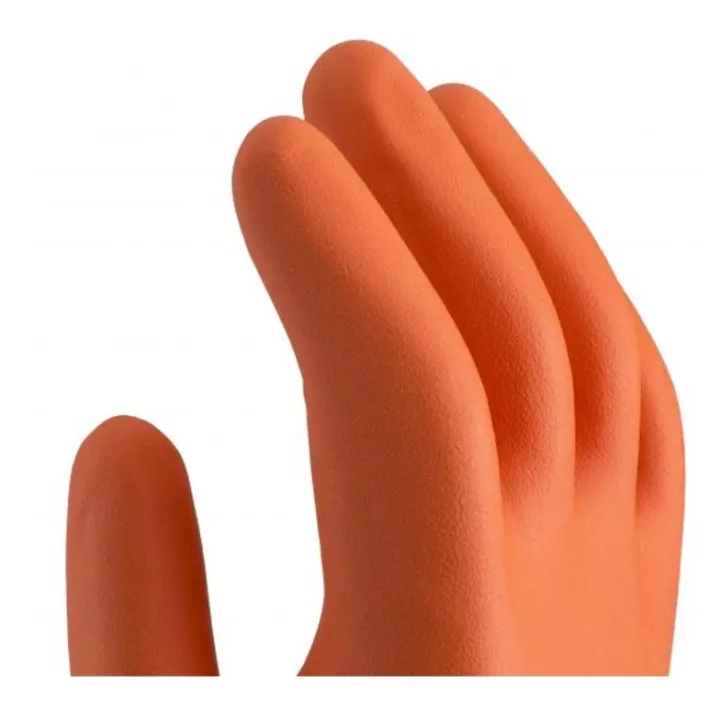 Gant protection chimique polyvalente UCHEM 3500 3121X ACJKLMNOPST UVEX doigt