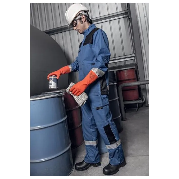 Gant protection chimique polyvalente UCHEM 3500 3121X ACJKLMNOPST UVEX peinture