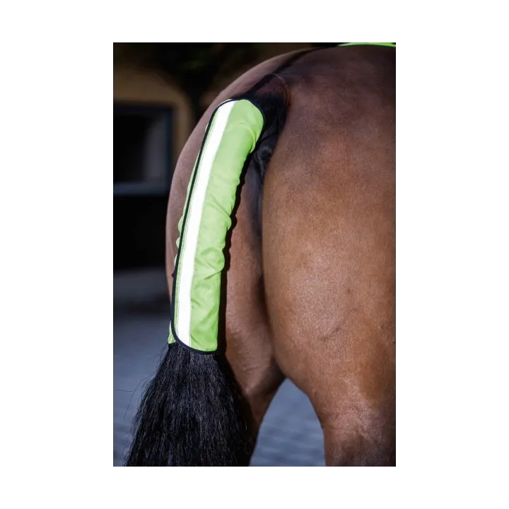 Couvre queue équitation haute visibilité