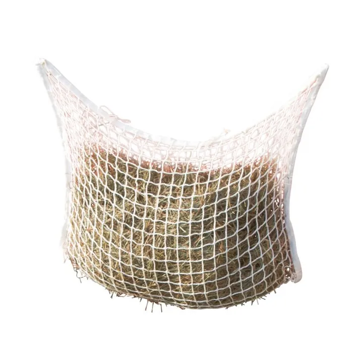 Filet à foin alimentation adaptée maille de 3 X 3 cm