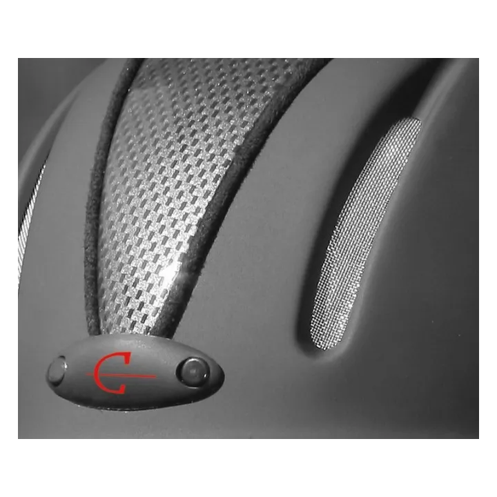 Casque ou bombe d'équitation 3 points CARBONIC éaration