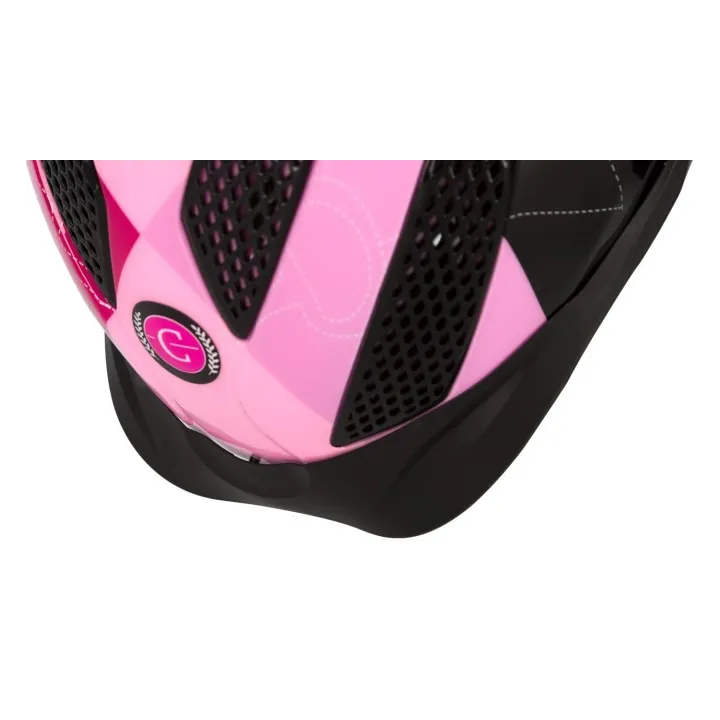 Casque d'équitation haut de gamme réglable eXite KERBL Lilli dessus