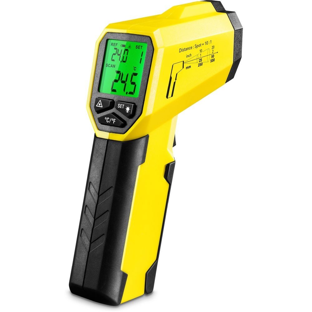Thermomètre infrarouge numérique-50 ~ 380 degrés, sans Contact, mesure de  la température, pyromètre IR, pistolet Laser