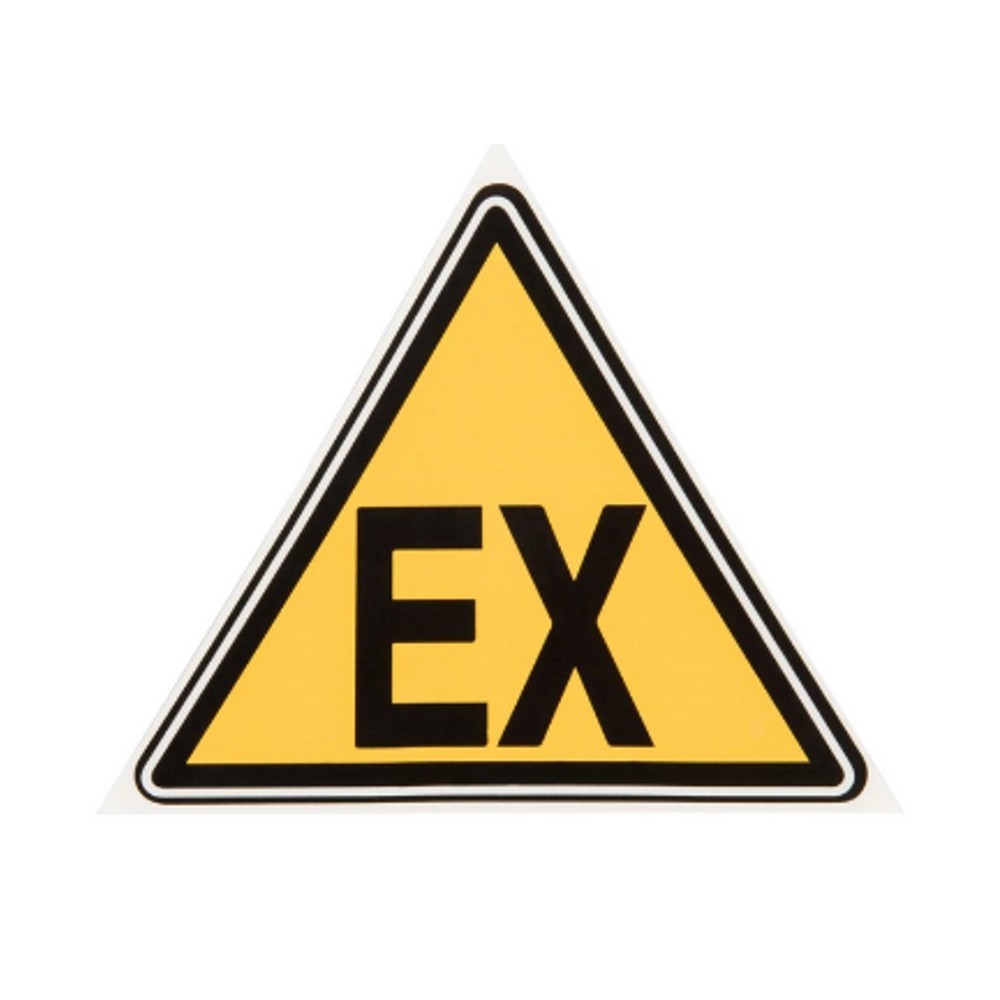 Panneau danger explosion rigide EX