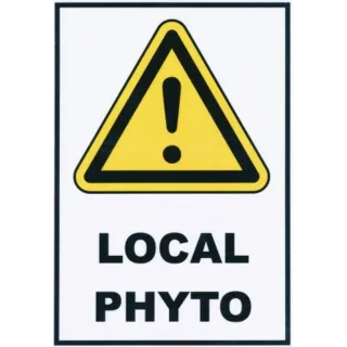 Panneau local phyto rigide format A4 en PVC