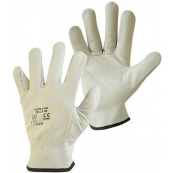 Gants cuir plein fleur 3122 personnalisé MSA