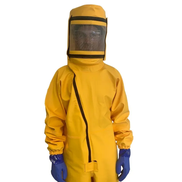 Combinaison de protection anti piqure frelons asiatique et guêpes