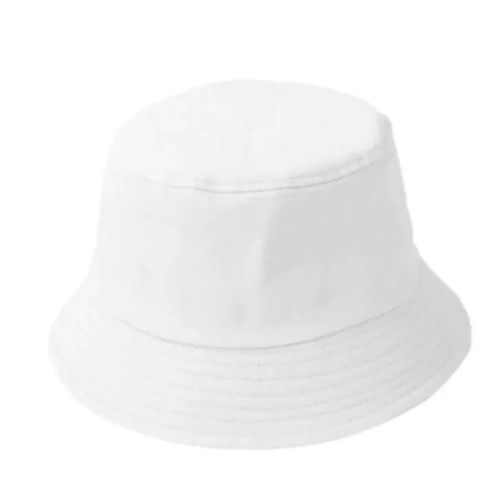 Bob ou chapeau blanc taille enfant et adulte coton
