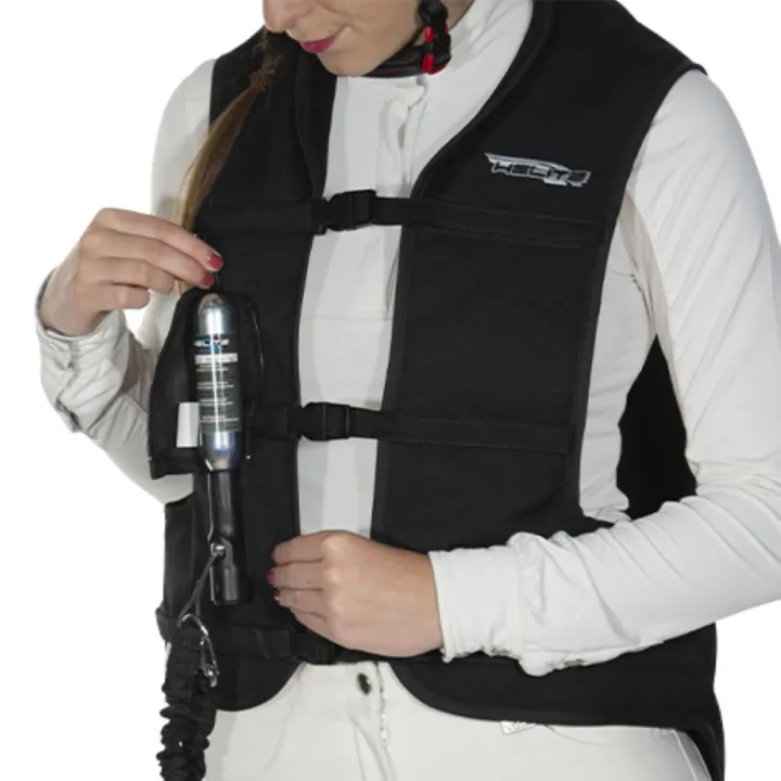 Airbag cavalier protection chute de cheval HELITE avec cartouche CO2