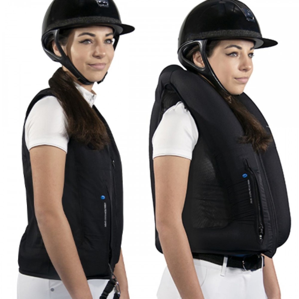 Gilet airbag de moto pour homme et femme, veste d'équitation avec