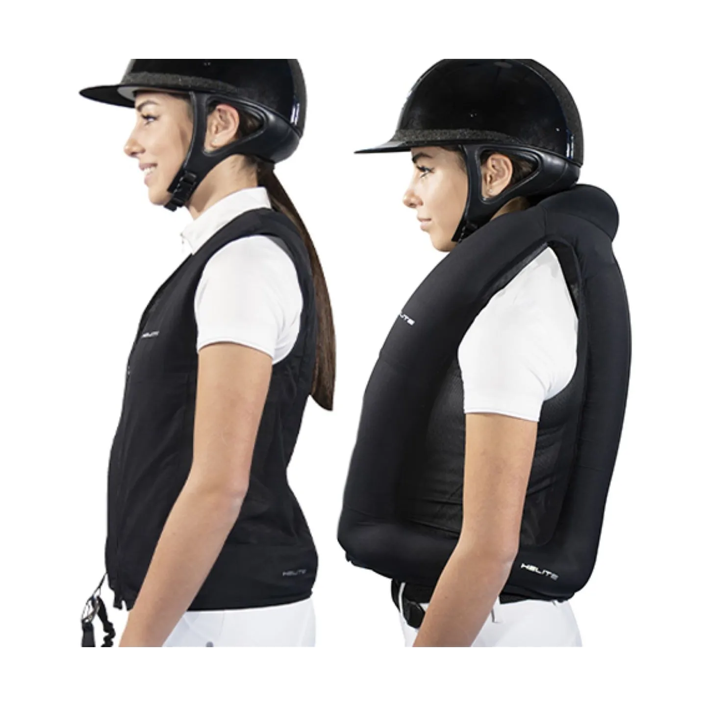 Gilet Airbag Helite Zip’In 2 - Taille Adulte S - Protection Moto/Équitation - Occasion