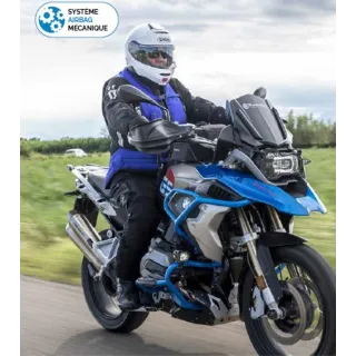 Airbag MOTO AIRNEST sécurité mécanique multi color HELITE