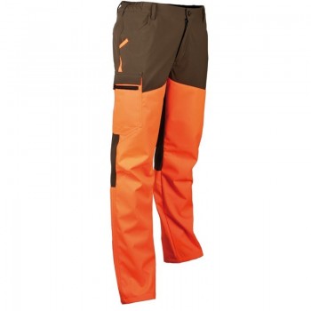 Pantalon chasse anti ronce été SUMMER resist orange