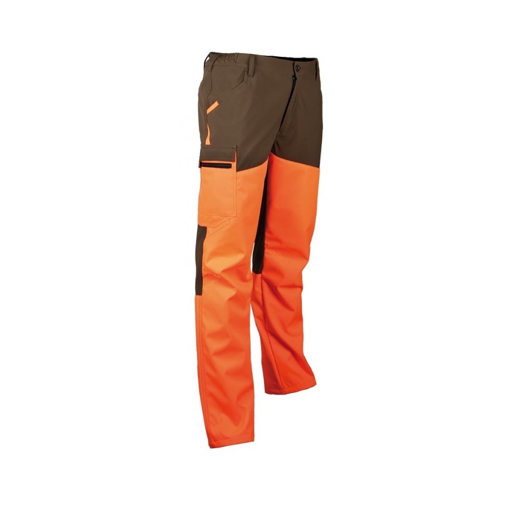 Pantalon chasse anti ronce été SUMMER resist orange