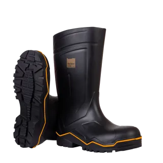 Botte de sécurité nouvelle génération RUBBER S5 noir SOLIDUR