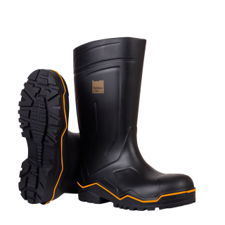 Botte de sécurité nouvelle génération RUBBER S5 noir SOLIDUR