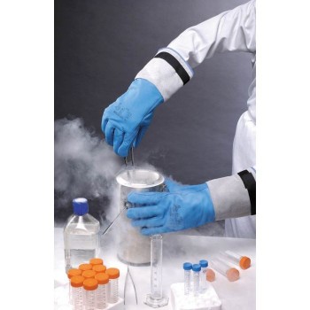 Manipulation Gant cryogénique -197° azote liquide CRIO