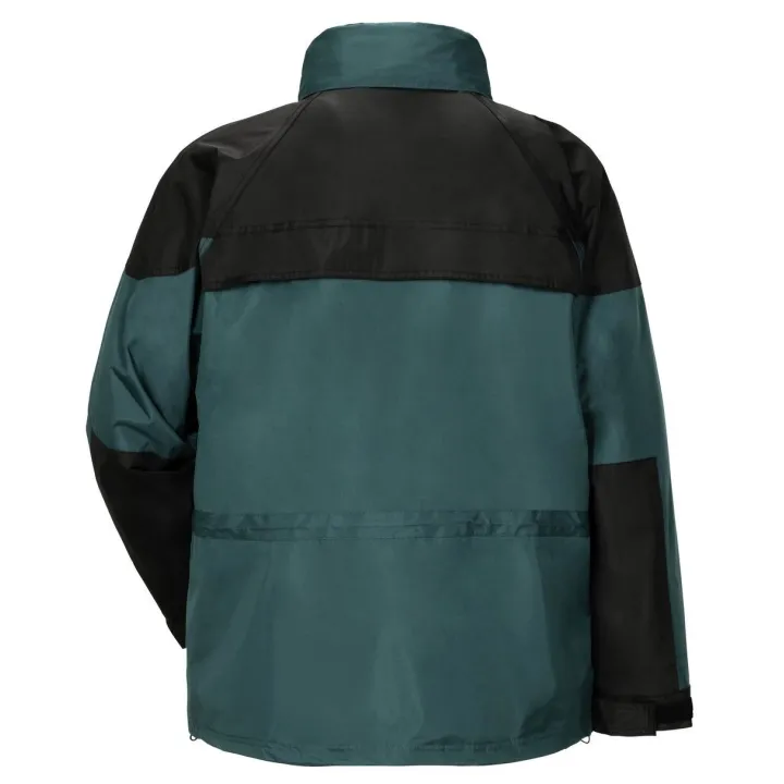 Parka de travail 3 en 1 hiver et mi saison froid et pluie twister verte dos