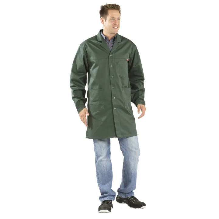 Blouse de travail MG 260 65% Polyester 35 %coton PLANAM verte