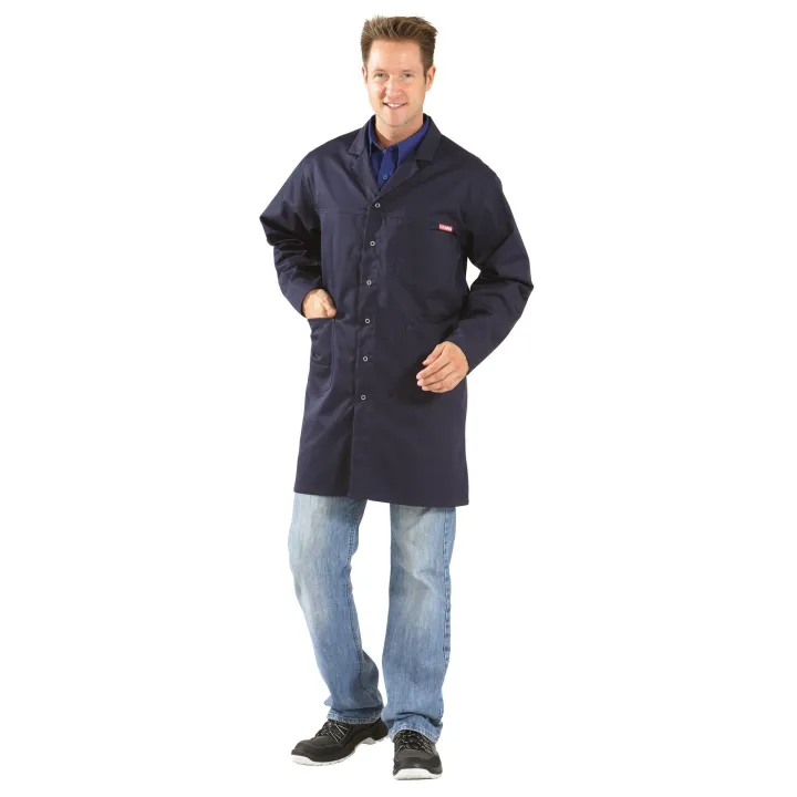 Blouse de travail MG 260 65% Polyester 35 %coton PLANAM bleu hydron