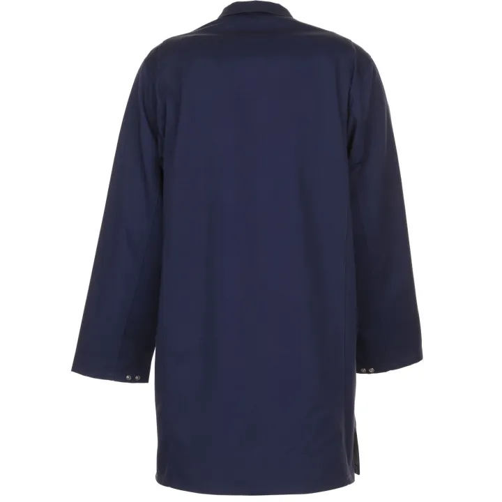 Blouse de travail MG 260 65% Polyester 35 %coton PLANAM bleu hydron dos