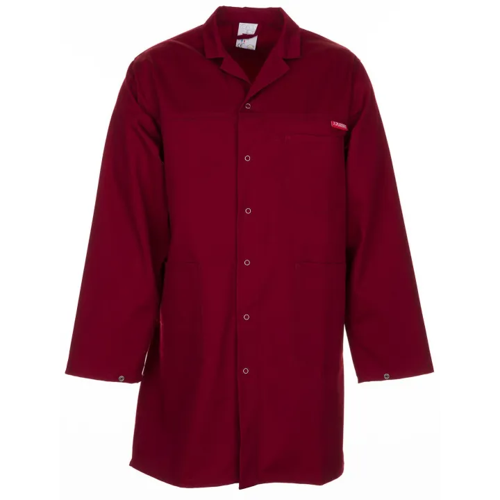 Blouse de travail MG 260 65% Polyester 35 %coton PLANAM  bordeaux