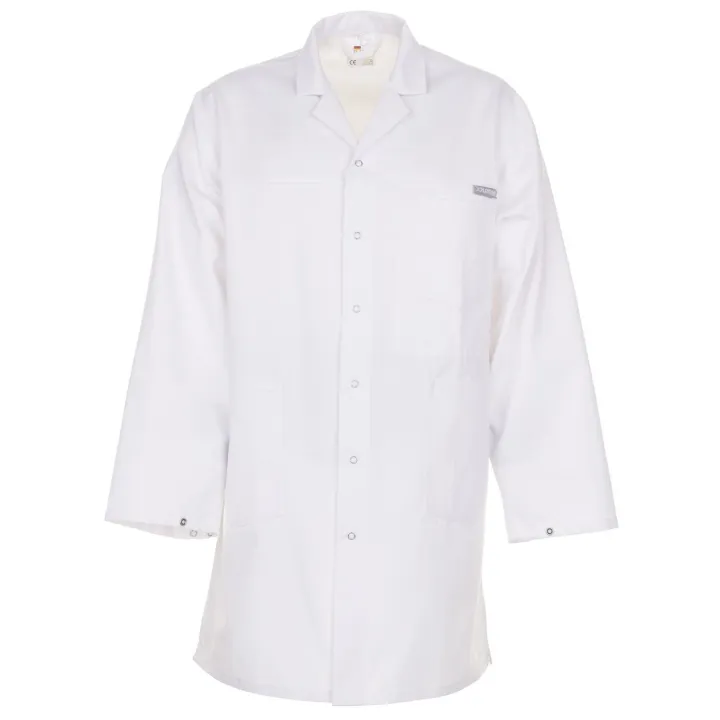 Blouse de travail MG 260 65% Polyester 35 %coton PLANAM  blanche