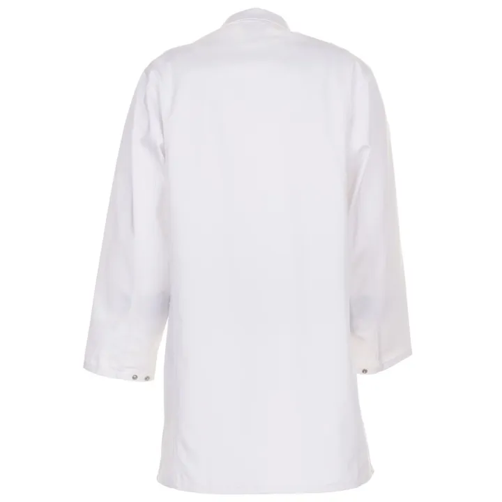 Blouse de travail MG 260 65% Polyester 35 %coton PLANAM  blanche dos