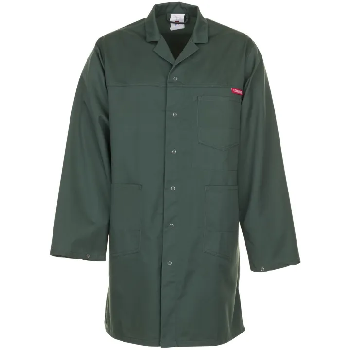 Blouse de travail MG 260 65% Polyester 35 %coton PLANAM verte