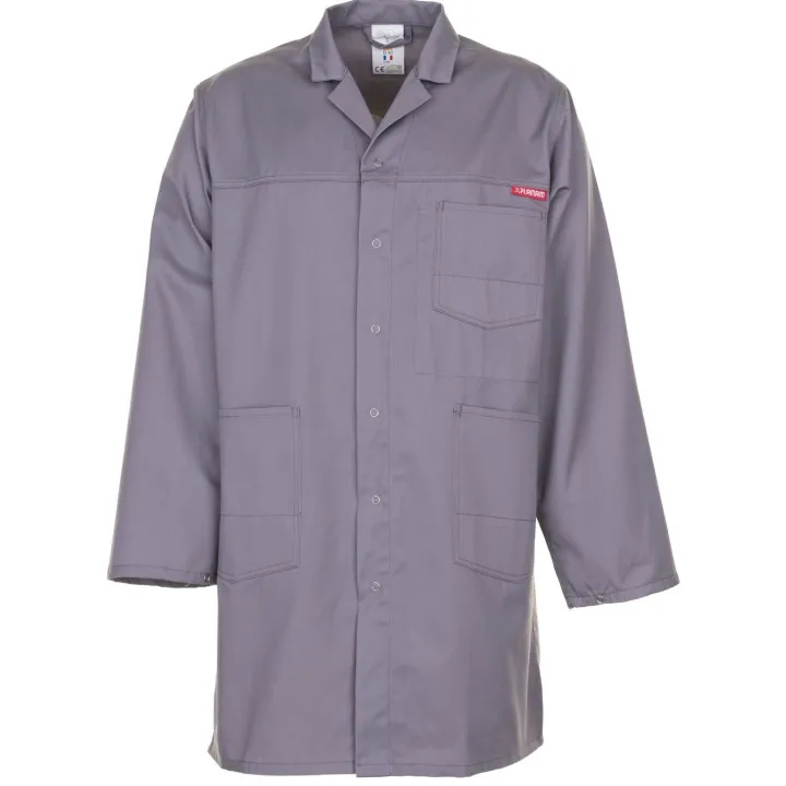 Blouse de travail MG 260 65% Polyester 35 %coton PLANAM  grise