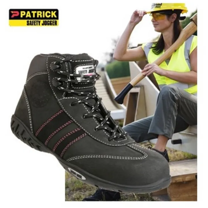 Chaussure sécurité ISIS femme haute S3 hydrofuge cuir Safety Jogger