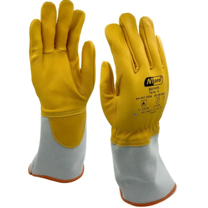 Gant soudeur cuir fin hyper souple TIG NT PRO
