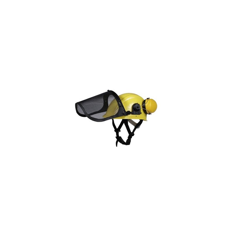 Casque de bucheron complet