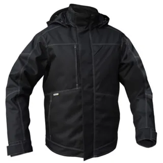Veste hiver haut de gamme MINSK robuste et imperméable noire